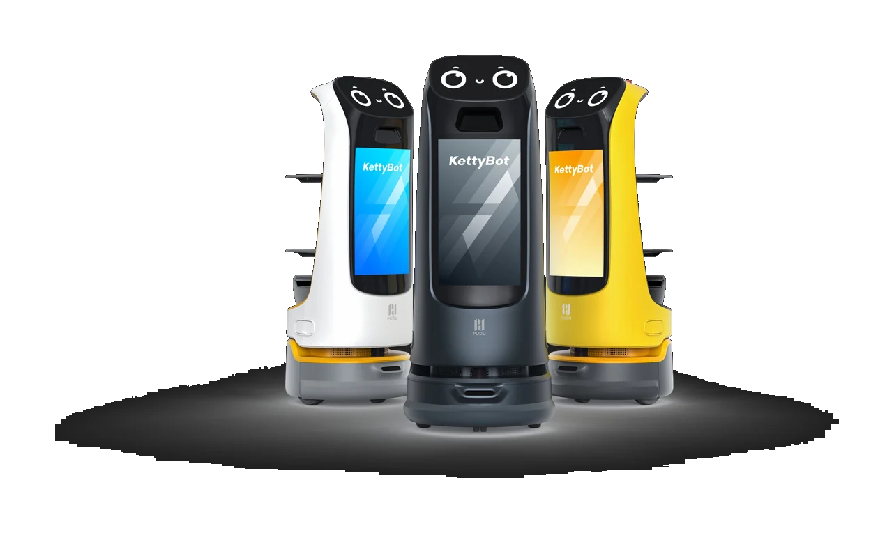 PUDU KettyBot Pro delivery and reception robot