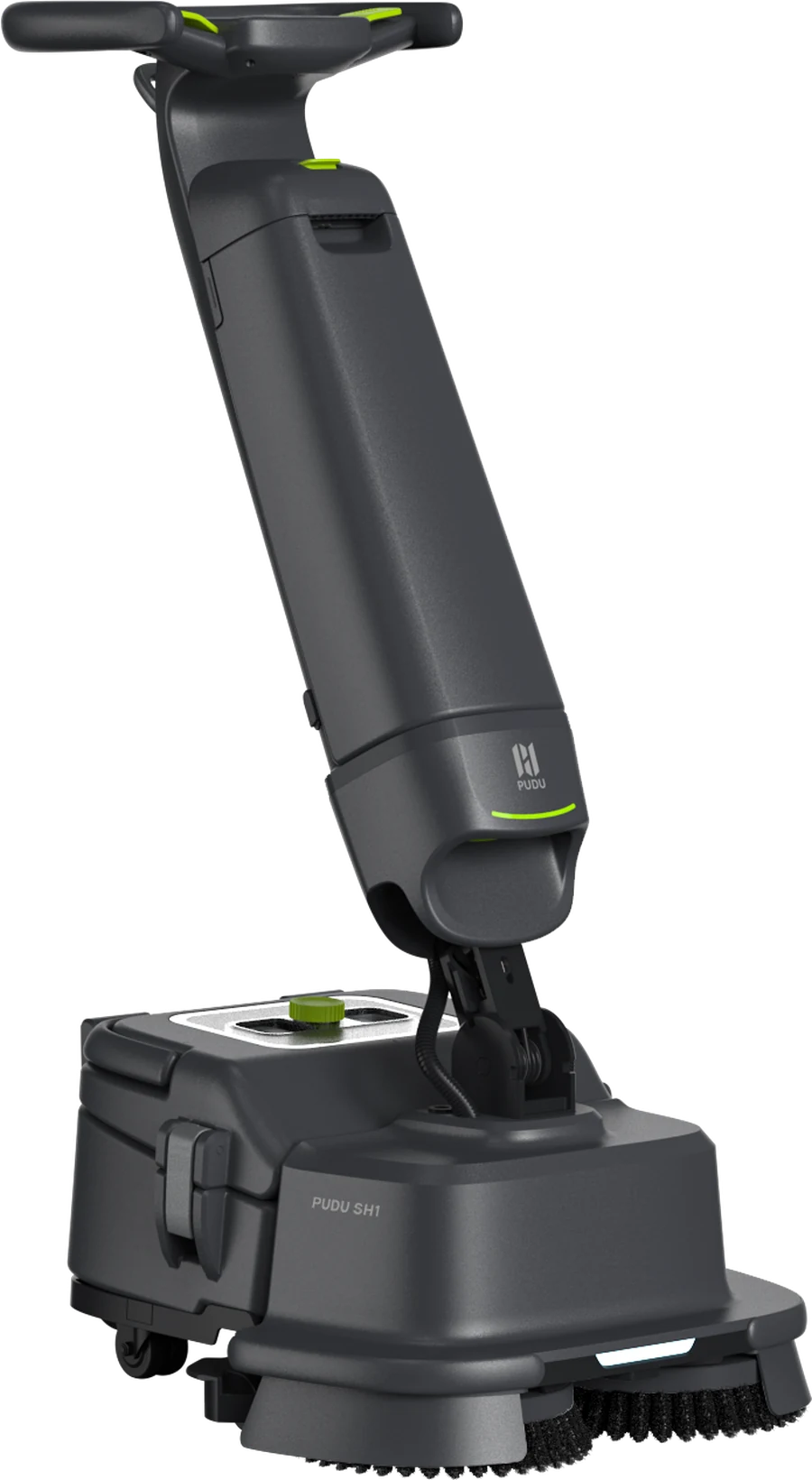 PUDU SH1 smart upright scrubber dryer product render
